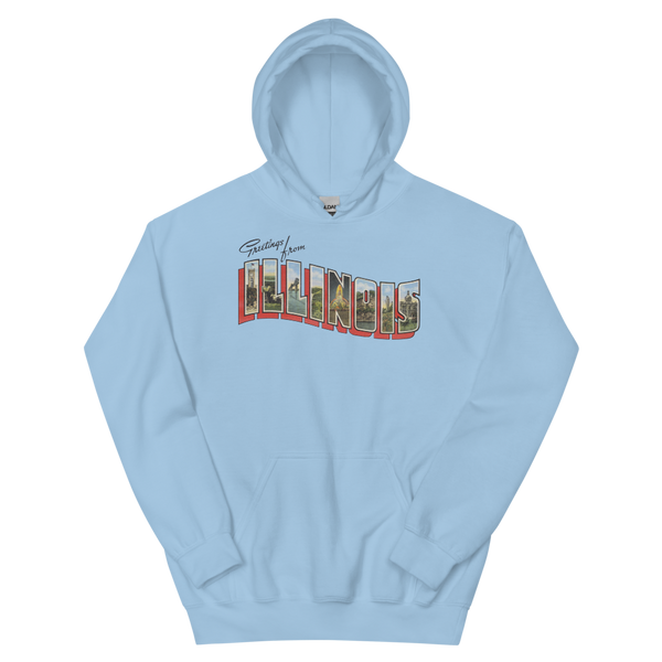 Greetings from Illinois Hoodie