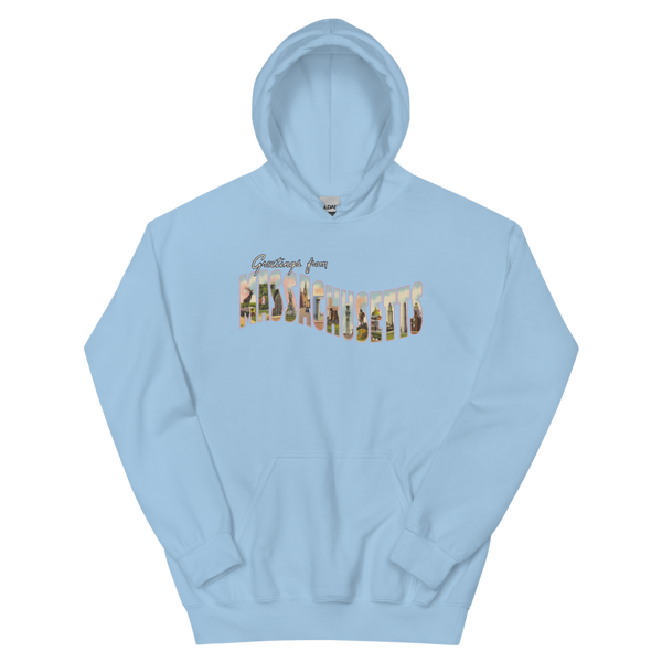 Greetings from Massachusetts Hoodie