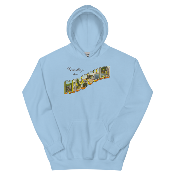 Greetings from Missouri Hoodie