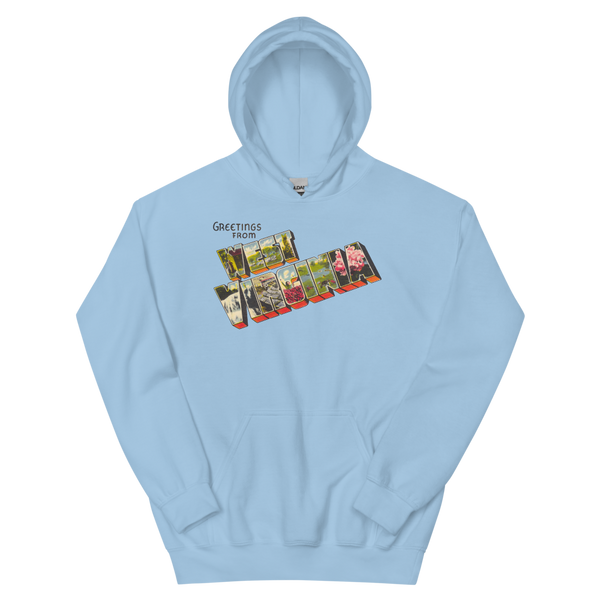 Greetings from West Virginia Hoodie