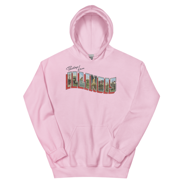 Greetings from Illinois Hoodie