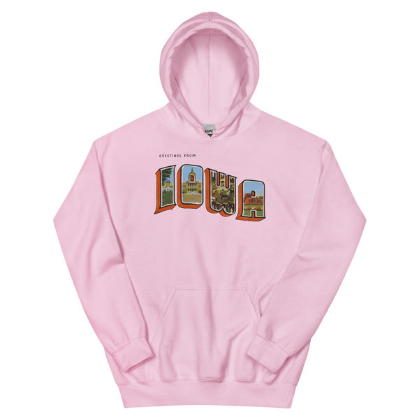 Greetings from Iowa Hoodie