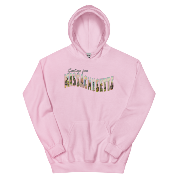Greetings from Massachusetts Hoodie