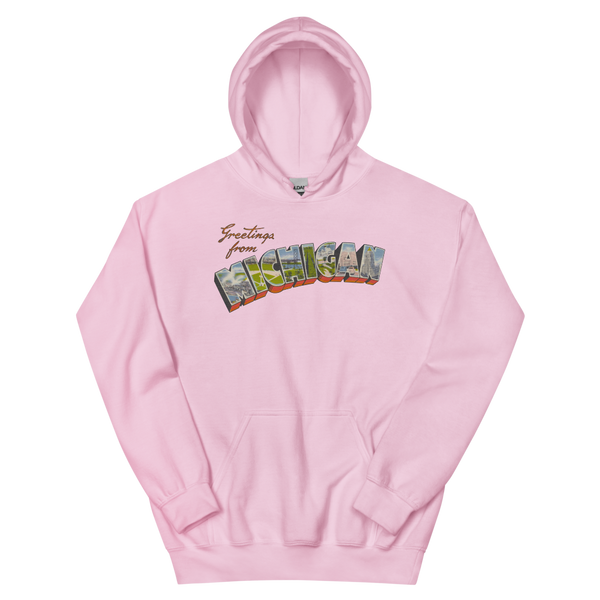 Greetings from Michigan Hoodie