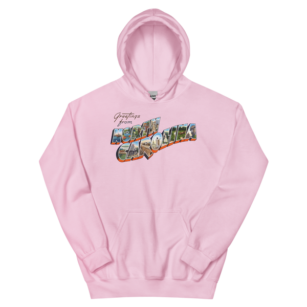 Greetings from North Carolina Hoodie