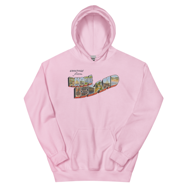 Greetings from Rhode Island Hoodie
