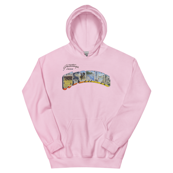 Greetings from Wyoming Hoodie