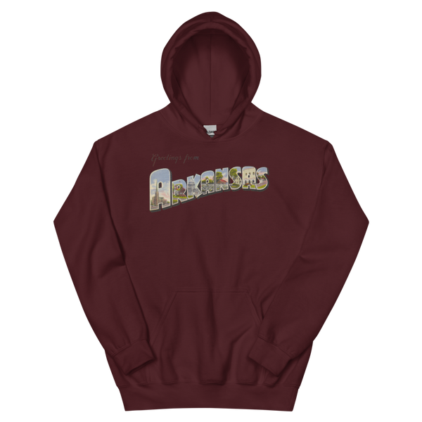 Greetings from Arkansas Hoodie