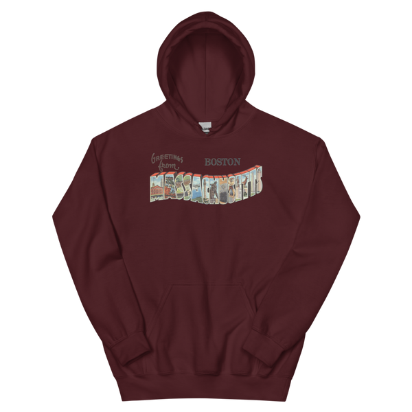 Greetings from Boston Hoodie