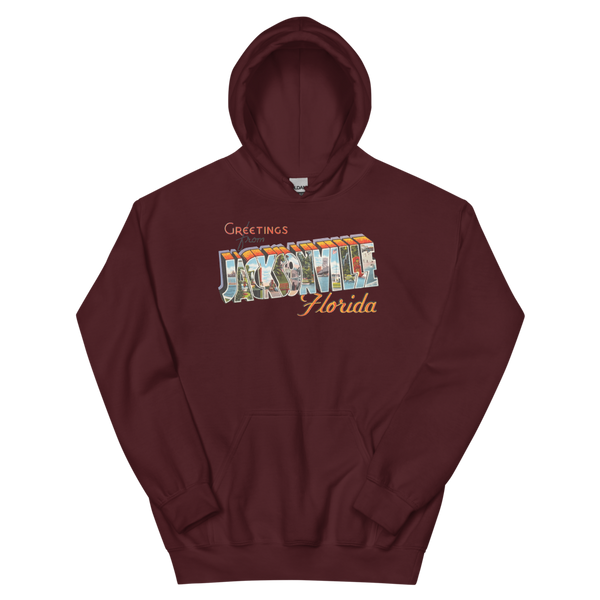 Greetings from Jacksonville, FL Hoodie