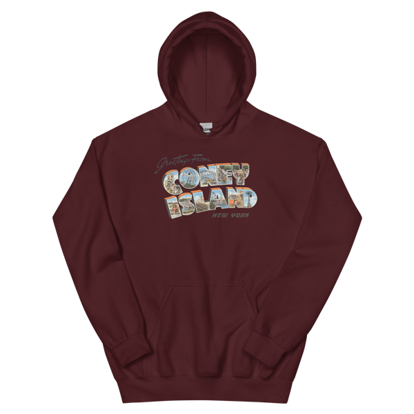 Greetings from Coney Island, NY Hoodie