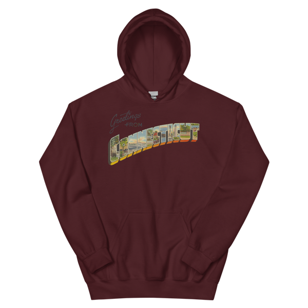 Greetings from Connecticut Hoodie