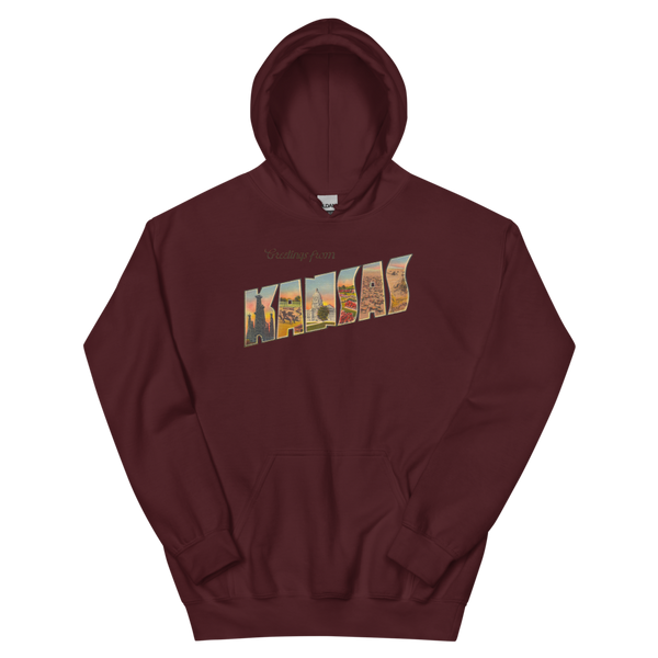Greetings from Kansas Hoodie