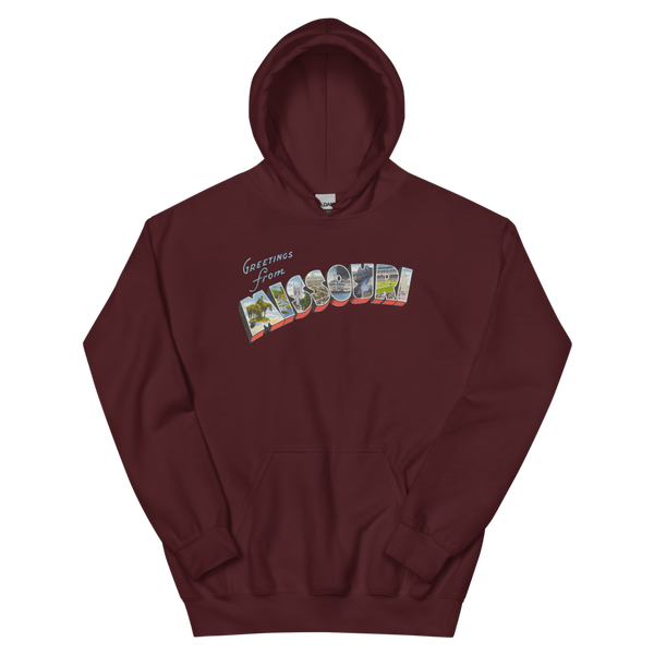Greetings from Missouri Hoodie