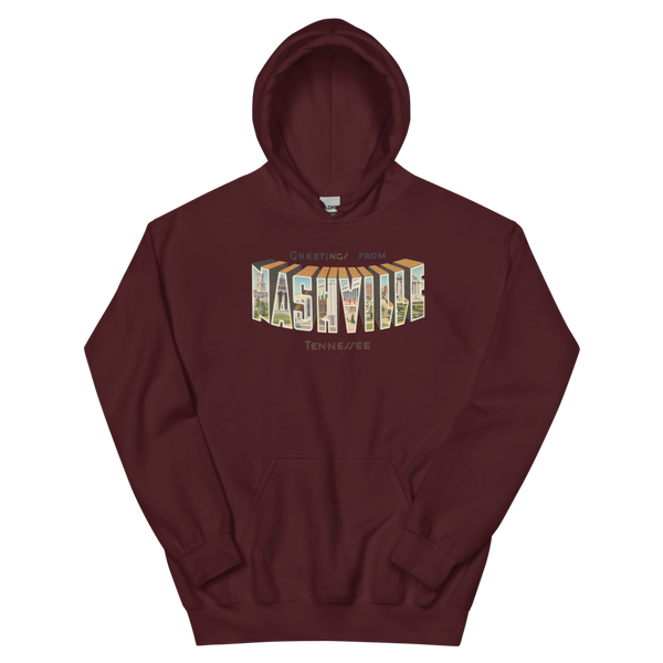 Greetings from Nashville, TN Hoodie