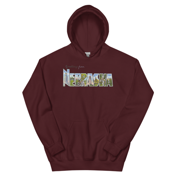 Greetings from Nebraska Hoodie