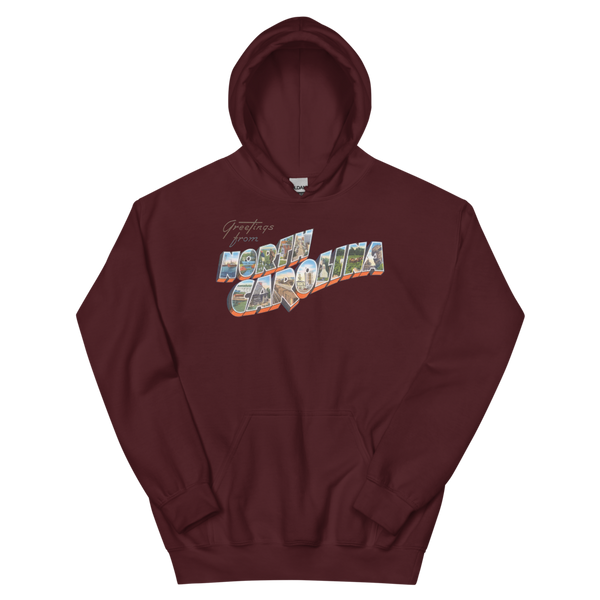 Greetings from North Carolina Hoodie