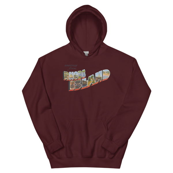 Greetings from Rhode Island Hoodie