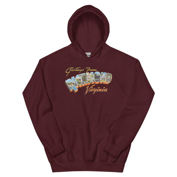 Greetings from Richmond, VA Hoodie