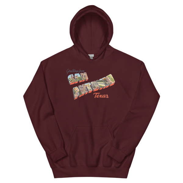 Greetings from San Antonio, TX Hoodie