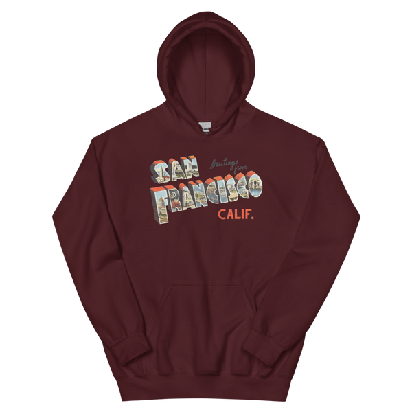 Greetings from San Francisco, CA Hoodie