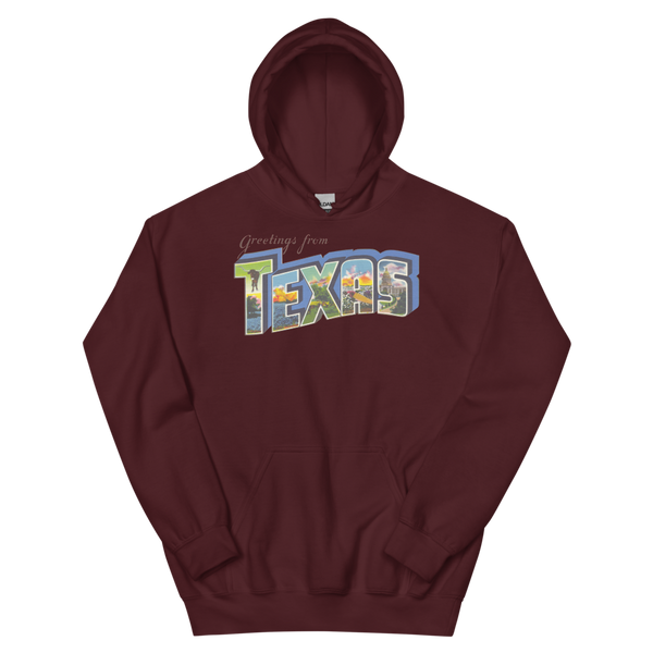 Greetings from Texas Hoodie