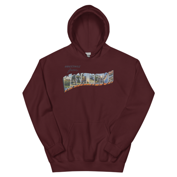 Greetings from Washington Hoodie