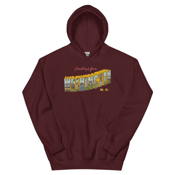 Greetings from Washington DC Hoodie