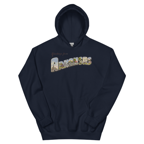 Greetings from Arkansas Hoodie