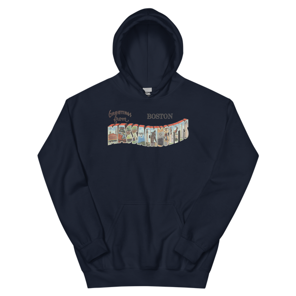 Greetings from Boston Hoodie