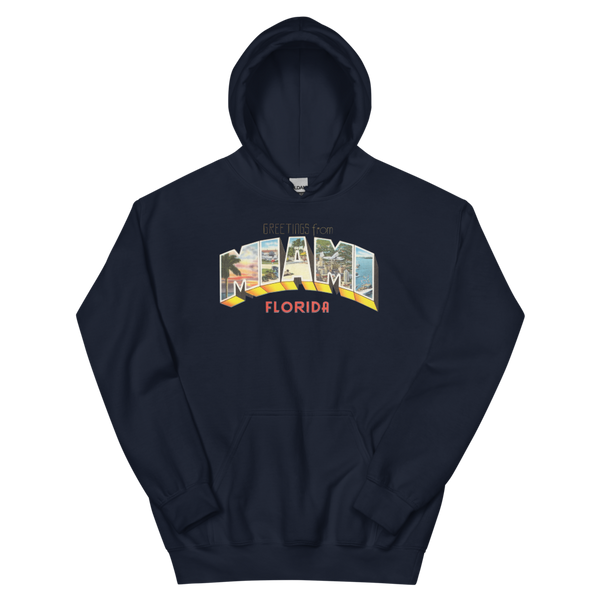 Greetings from Miami, FL Hoodie