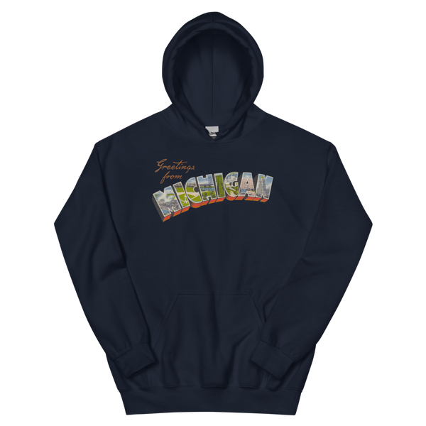 Greetings from Michigan Hoodie