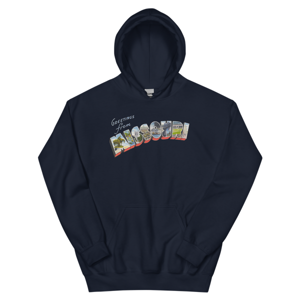 Greetings from Missouri Hoodie