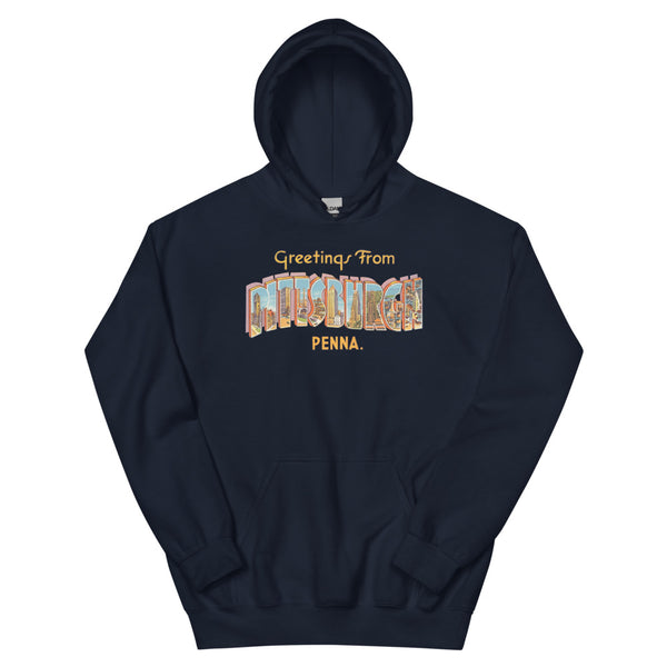 Greetings from Pittsburgh, PA Hoodie