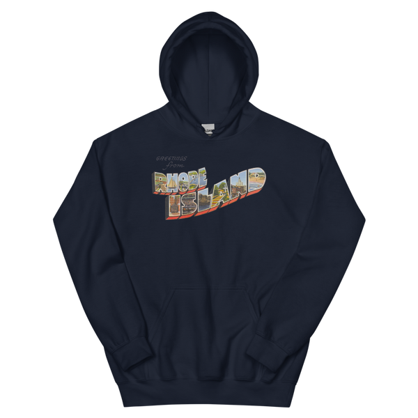 Greetings from Rhode Island Hoodie