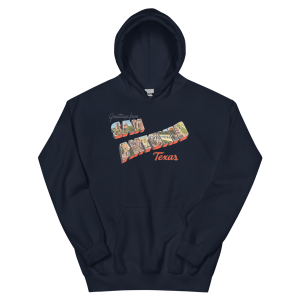 Greetings from San Antonio, TX Hoodie