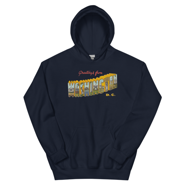 Greetings from Washington DC Hoodie