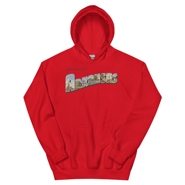 Greetings from Arkansas Hoodie