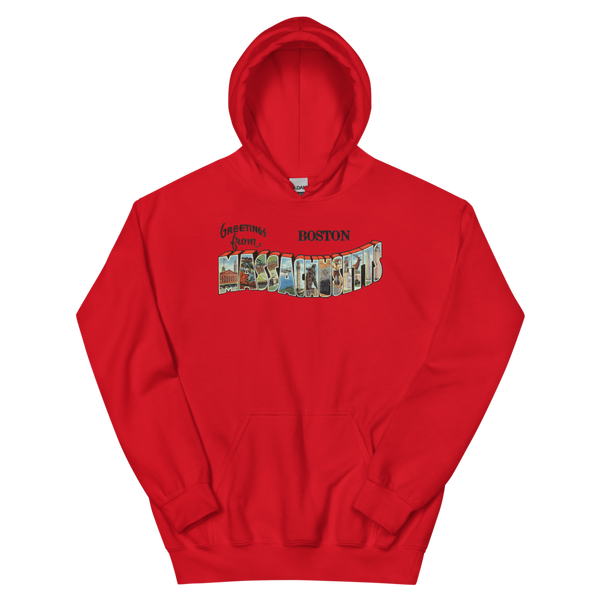 Greetings from Boston Hoodie
