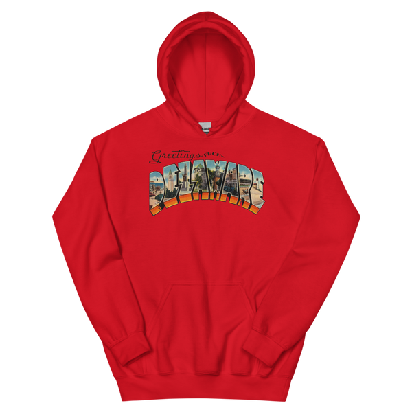 Greetings from Delaware Hoodie