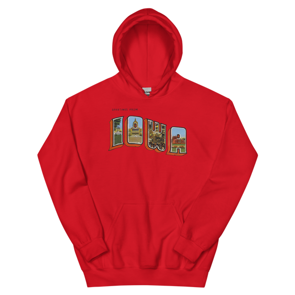 Greetings from Iowa Hoodie