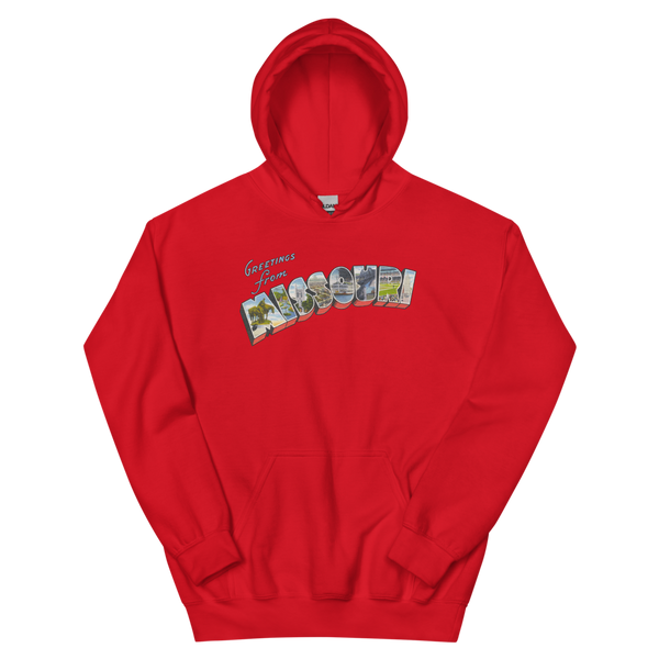 Greetings from Missouri Hoodie