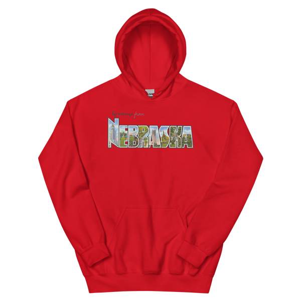 Greetings from Nebraska Hoodie