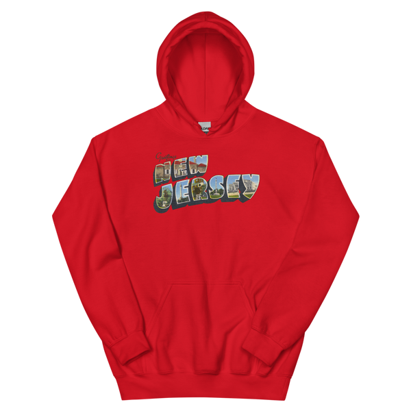 Greetings from New Jersey Hoodie