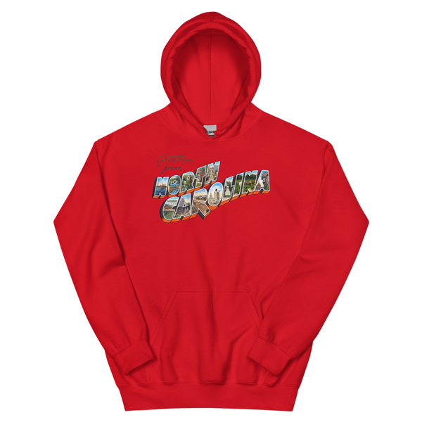 Greetings from North Carolina Hoodie
