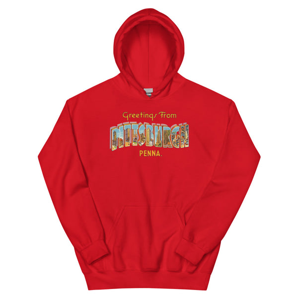 Greetings from Pittsburgh, PA Hoodie