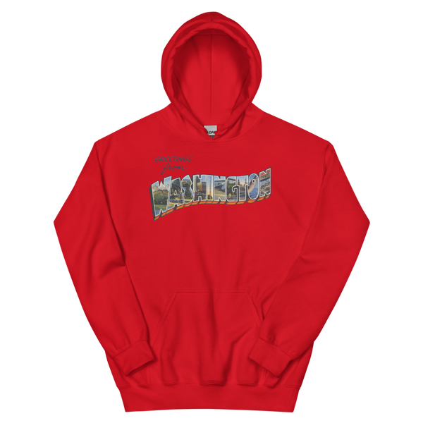 Greetings from Washington Hoodie