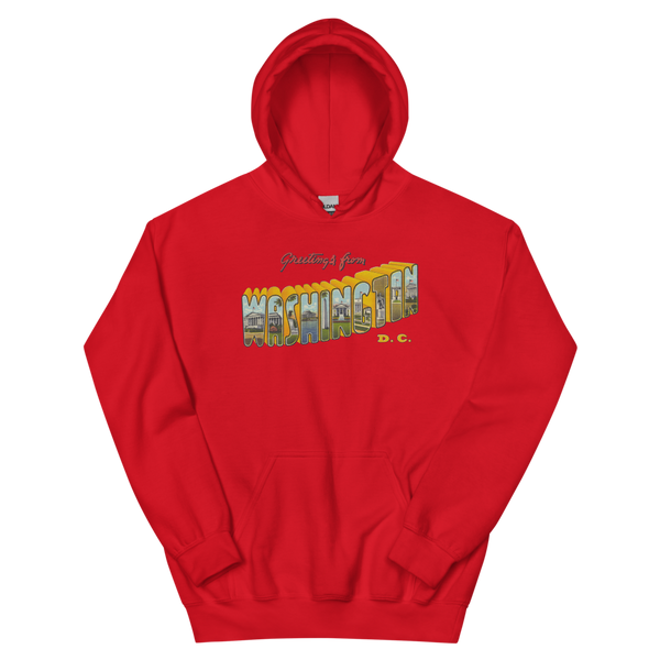 Greetings from Washington DC Hoodie