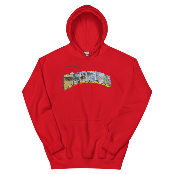 Greetings from Wyoming Hoodie