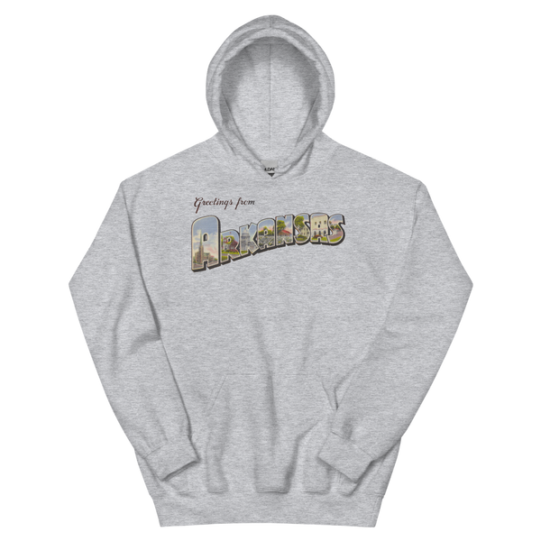 Greetings from Arkansas Hoodie